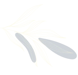 Decorative leaf left